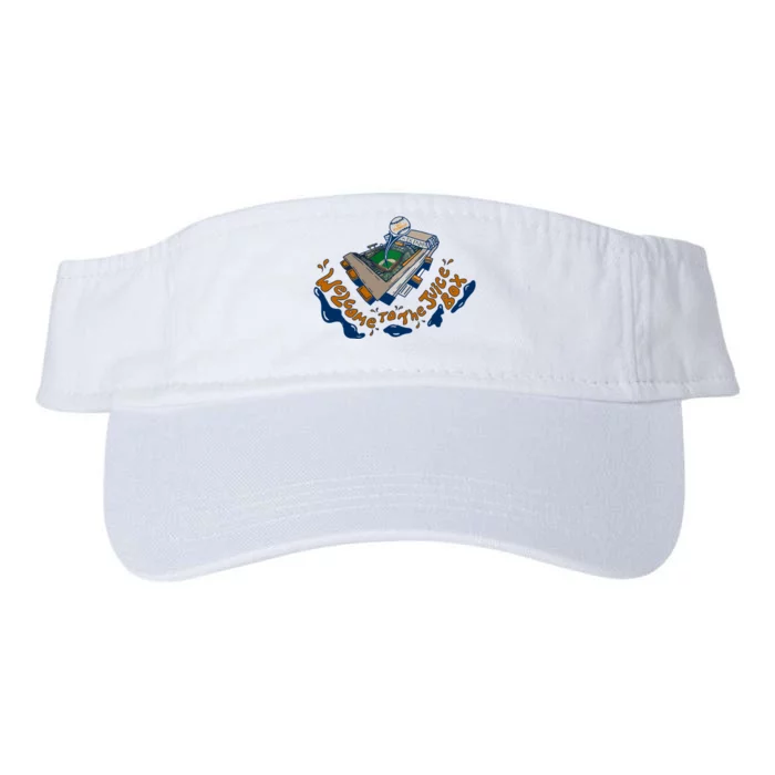 Houston Welcome To The Juice Box 2024 Valucap Bio-Washed Visor