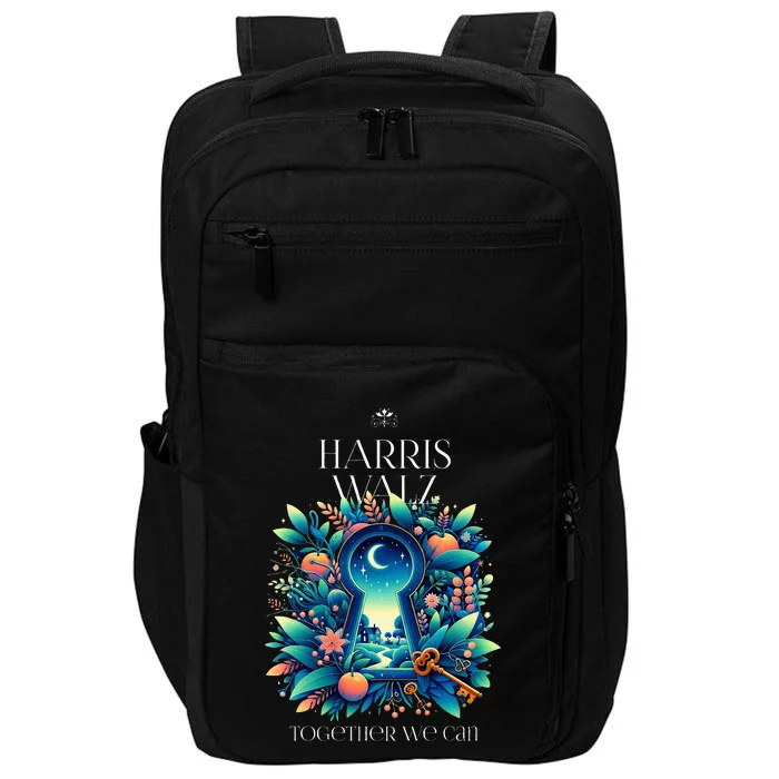 Harris Walz Together We Can Election Harris Walz Waltz Impact Tech Backpack