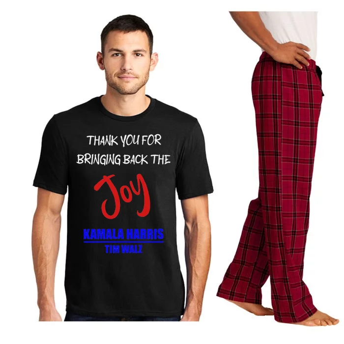 Harris Walz Thank You For Bringing Back The Joy Political Pajama Set