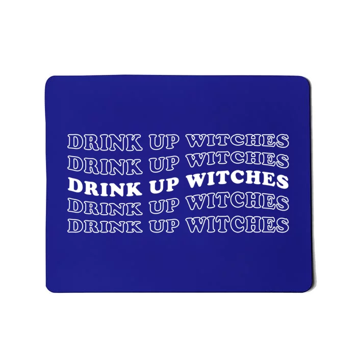 Halloween Witch Up Witches Funny Gift Mousepad