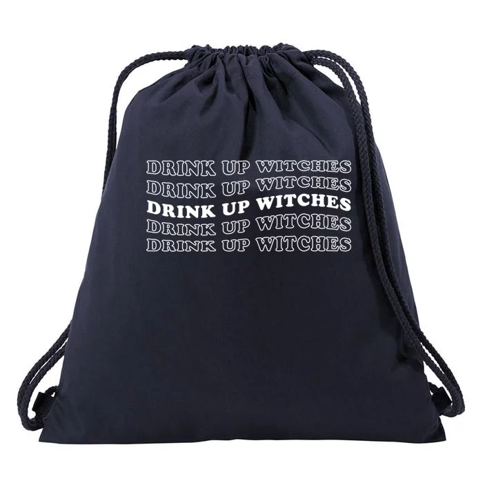 Halloween Witch Up Witches Funny Gift Drawstring Bag