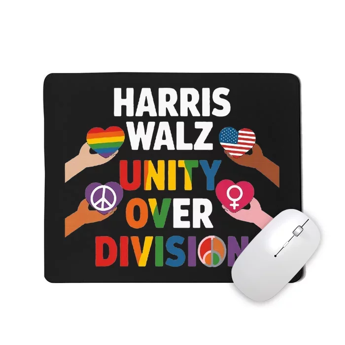 Harris Walz Unity In The Election Mousepad