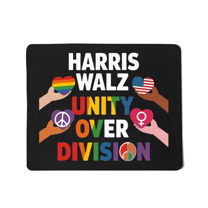 Harris Walz Unity In The Election Mousepad