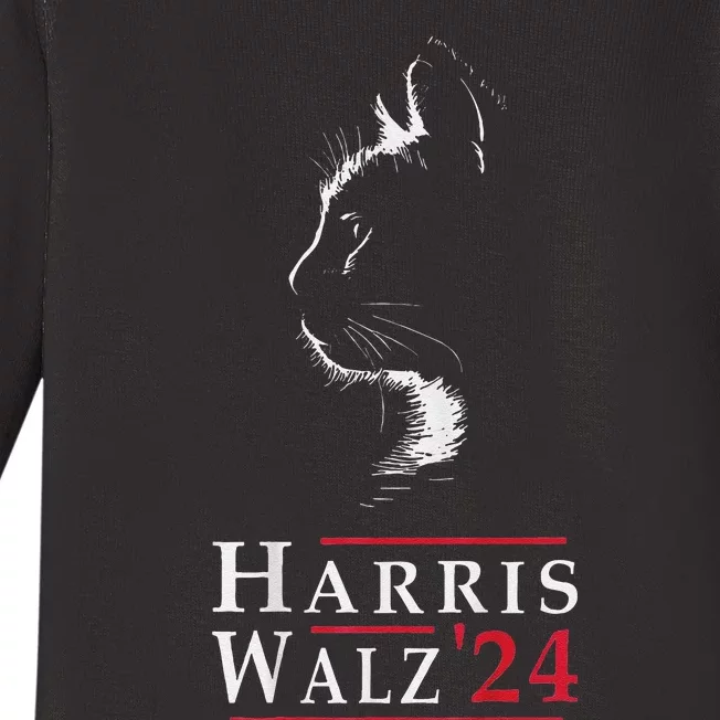 Harris Walz Us Election Vice President 2024 Kamala Baby Long Sleeve Bodysuit