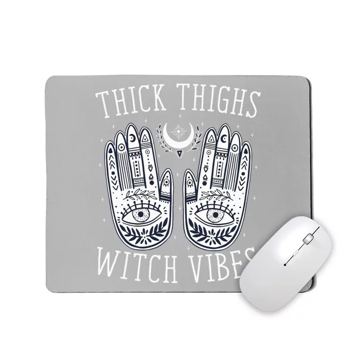 Halloween Witch Vibes Leggings Mousepad