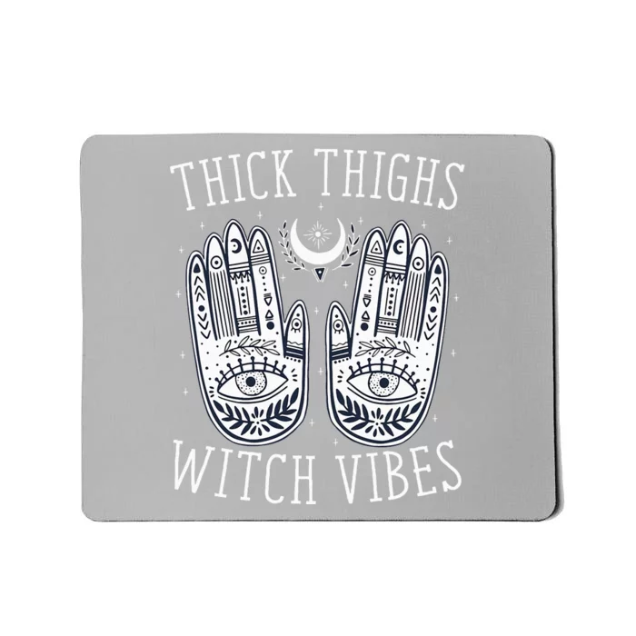 Halloween Witch Vibes Leggings Mousepad