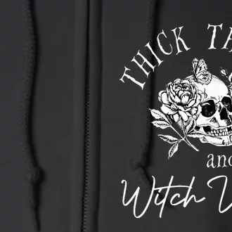 Halloween Witch Vibes Leggings Full Zip Hoodie