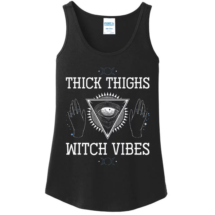 Halloween Witch Vibes Leggings Ladies Essential Tank