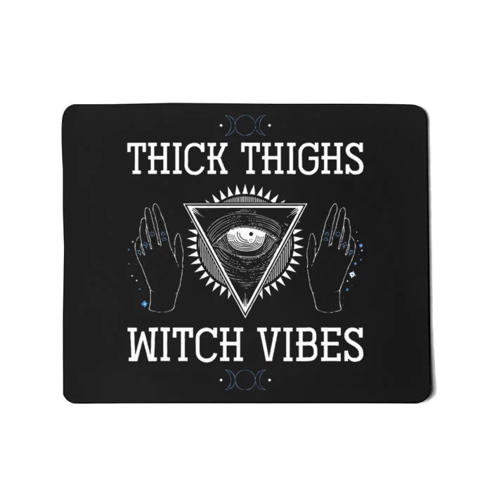 Halloween Witch Vibes Leggings Mousepad