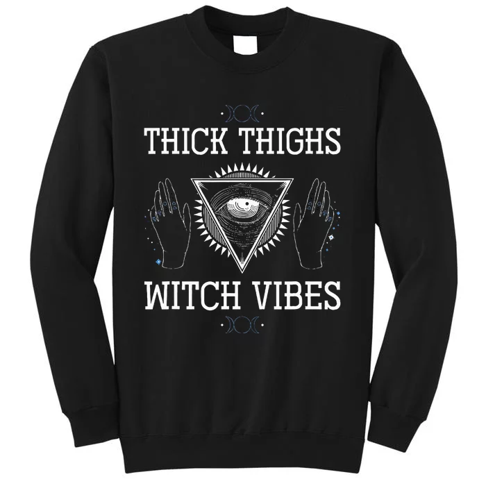 Halloween Witch Vibes Leggings Tall Sweatshirt