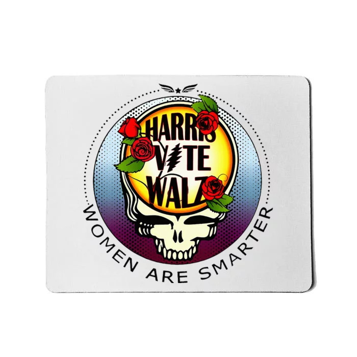 Harris Walz Vote Women Are Smarter Mousepad