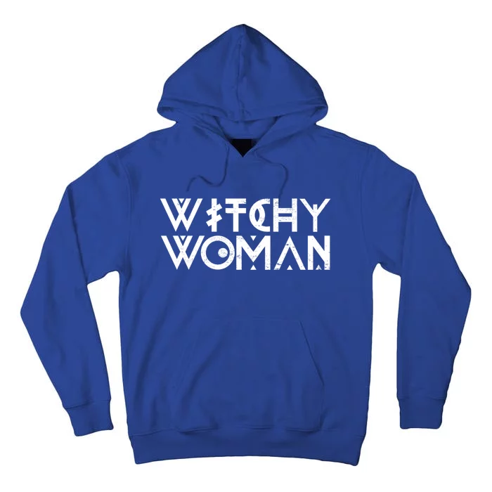 Halloween Witch Wiccan Pagan Witchy Funny Gift Tall Hoodie