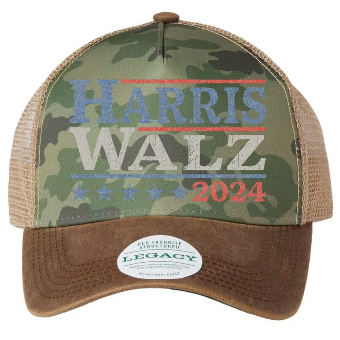 Harris Walz Waltz 2024 Election Kamala Harris Tim Waltz 2024 Legacy Tie Dye Trucker Hat