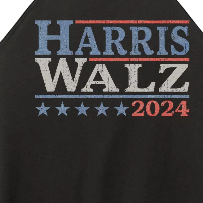 Harris Walz Waltz 2024 Election Kamala Harris Tim Waltz 2024 Women’s Perfect Tri Rocker Tank