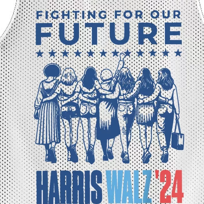 Harris Walz Waltz 2024 Harris Walz Future Button Election Mesh Reversible Basketball Jersey Tank