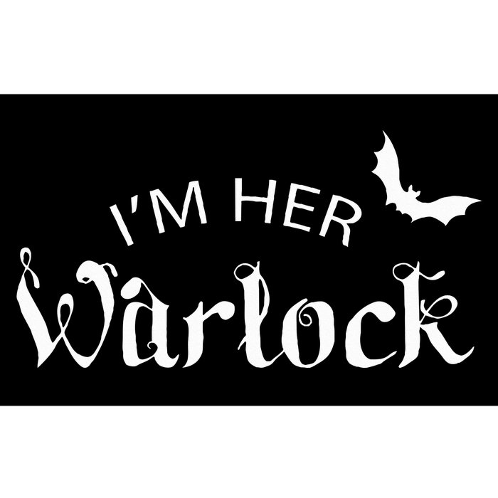 Her Warlock Witch Halloween Matching Couples Costumes Bumper Sticker