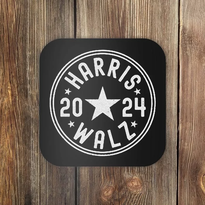 Harris Walz Waltz 2024 Kamala Harris Tim Walz Pocket Coaster