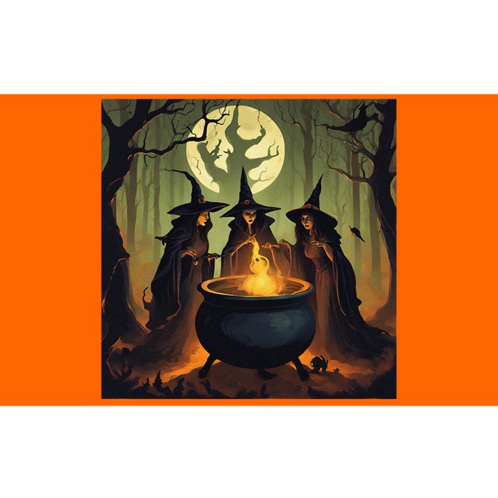 Halloween Witch Witches Gather Fall Casual Bumper Sticker