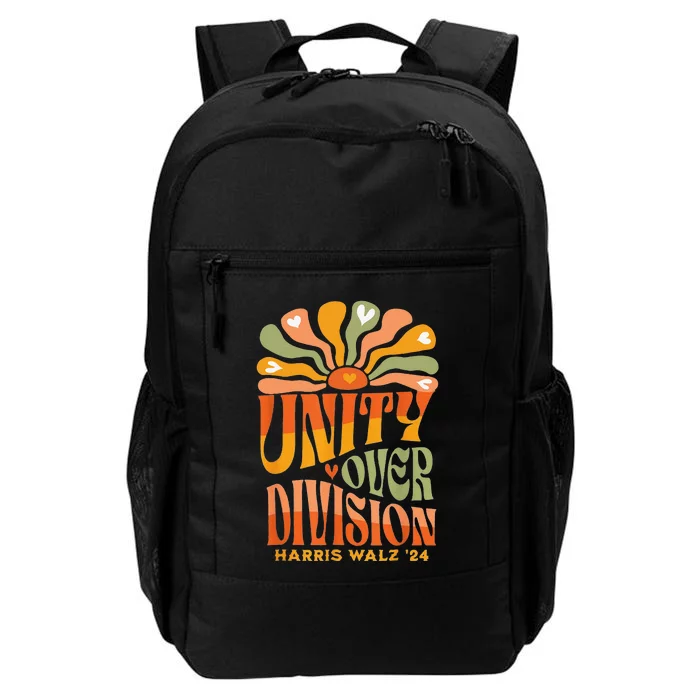 Harris Walz Waltz 2024 Unity Over Division Daily Commute Backpack