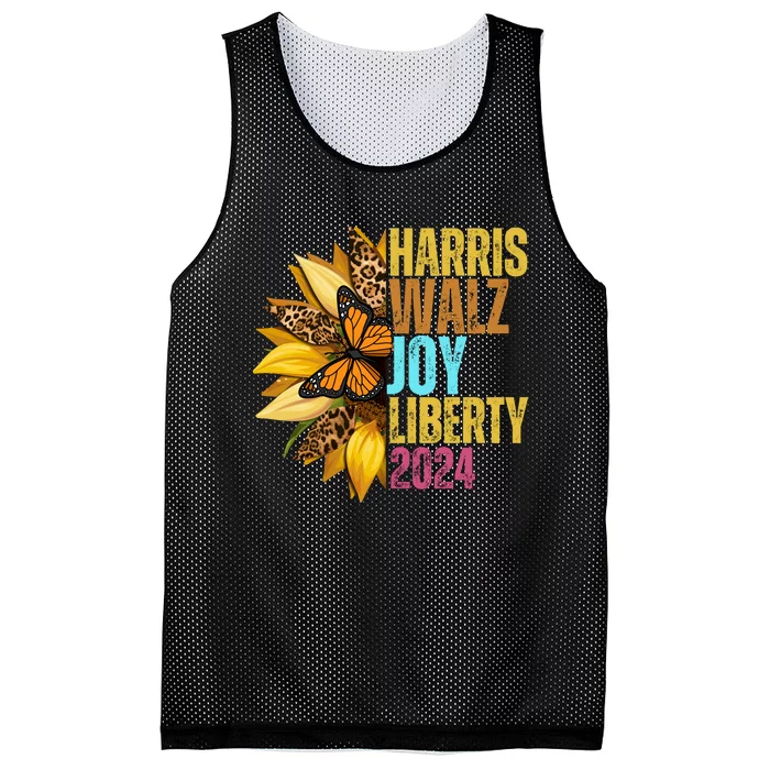 Harris Walz Waltz 2024 Harris Walz Joy Liberty Mesh Reversible Basketball Jersey Tank