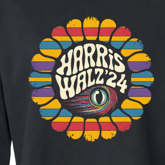 Harris Walz Willie Cropped Pullover Crew