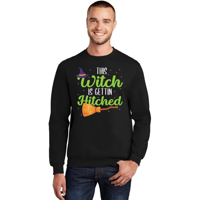 Hitched Witch Wedding Celebration Tall Sweatshirt