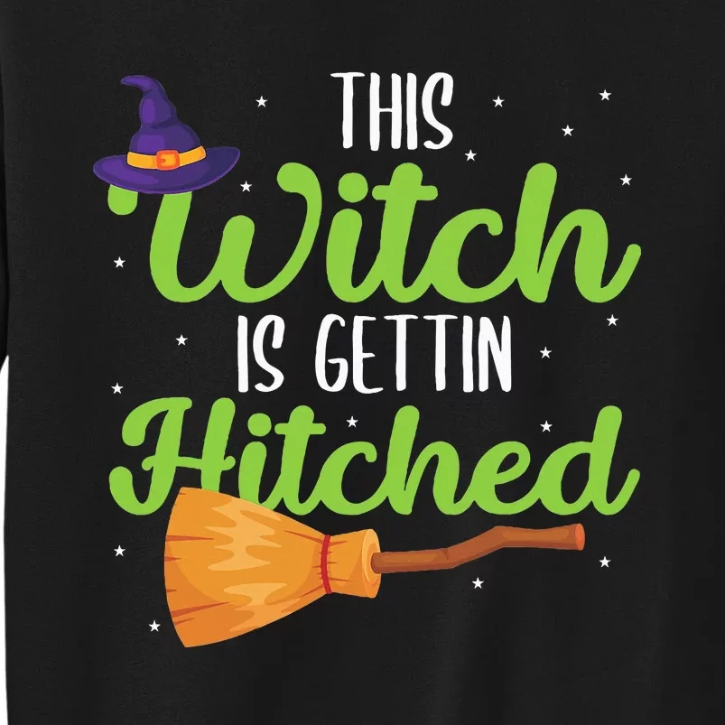 Hitched Witch Wedding Celebration Tall Sweatshirt