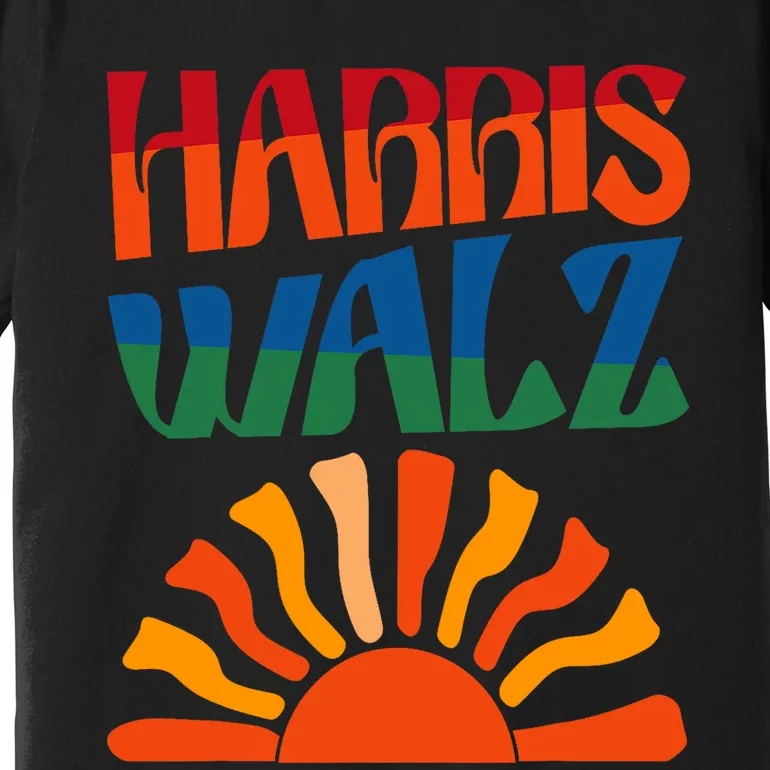 Harris Walz Willie 2024 Premium T-Shirt