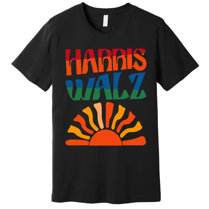 Harris Walz Willie 2024 Premium T-Shirt