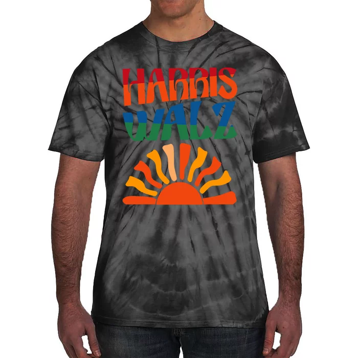 Harris Walz Willie 2024 Tie-Dye T-Shirt