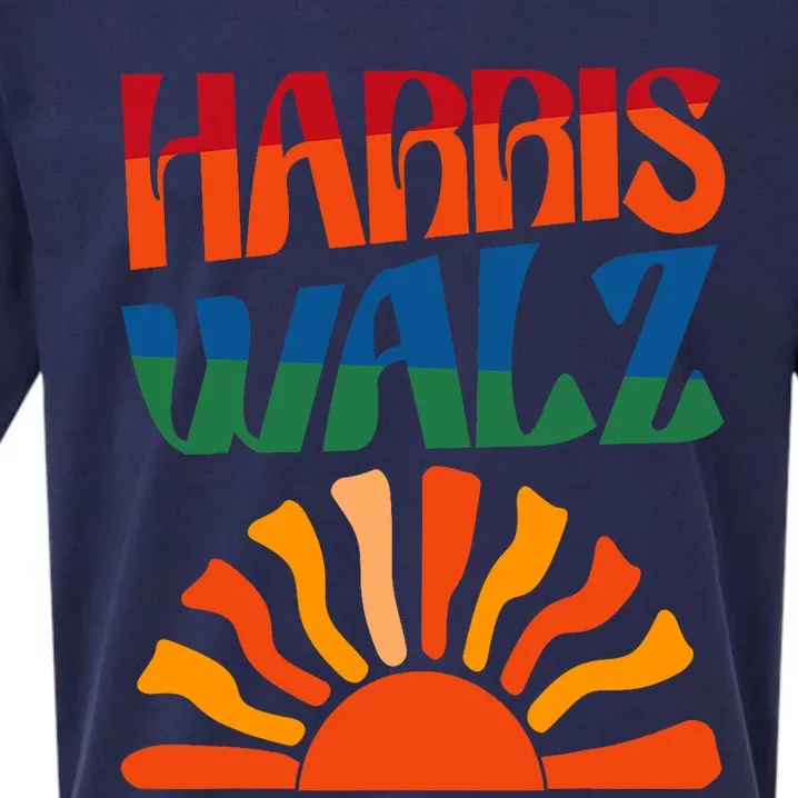 Harris Walz Willie 2024 Sueded Cloud Jersey T-Shirt