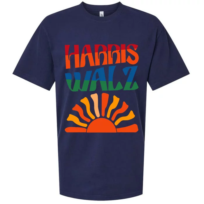 Harris Walz Willie 2024 Sueded Cloud Jersey T-Shirt