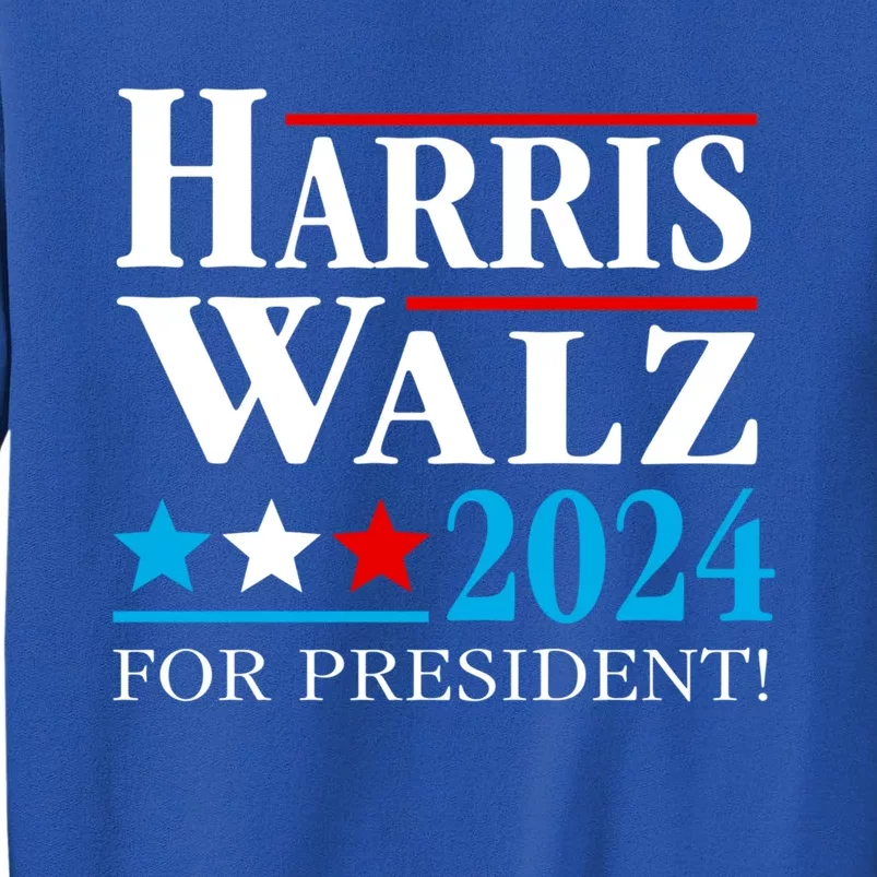 Harris Walz Waltz 2024 Vice President Vp Harris Tim Waltz Gift Tall Sweatshirt