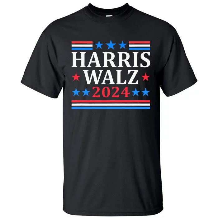 Harris Walz Waltz 2024 Tall T-Shirt