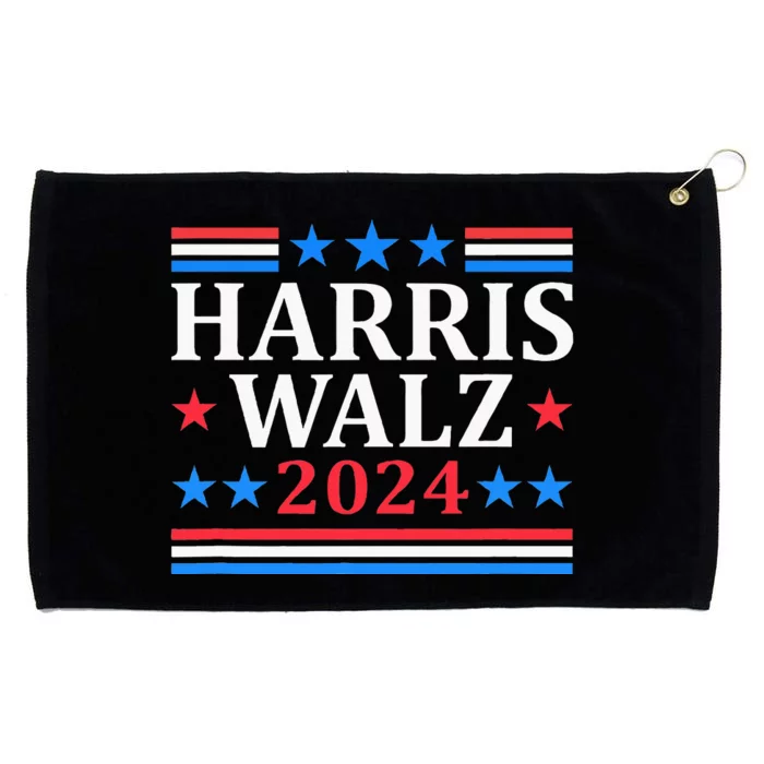 Harris Walz Waltz 2024 Grommeted Golf Towel