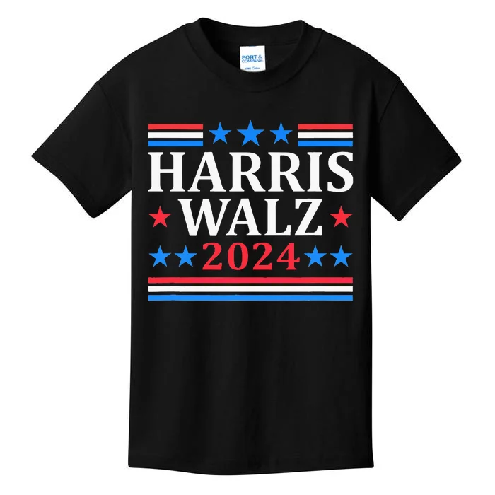 Harris Walz Waltz 2024 Kids T-Shirt