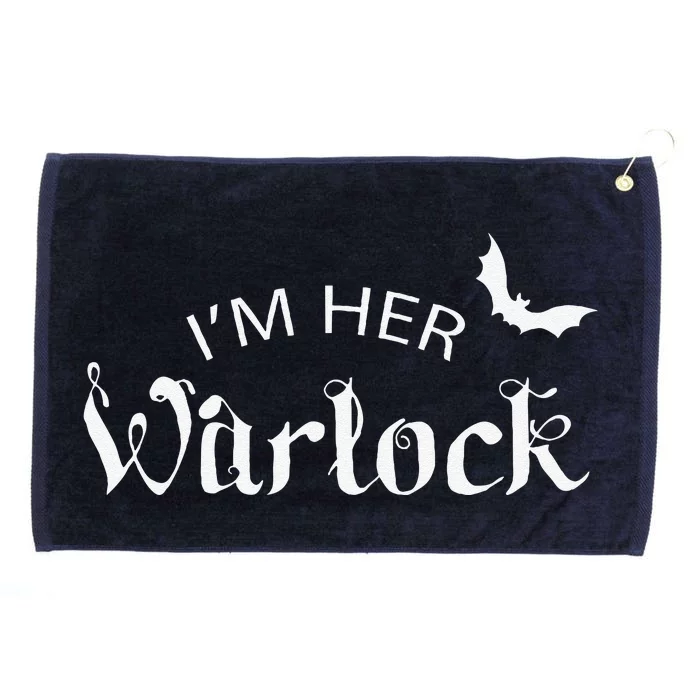 Her Warlock Witch Halloween Matching Couples Costumes Grommeted Golf Towel