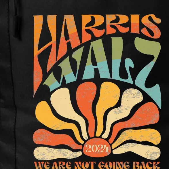 Harris Waltz We Are Not Going Back 2024 Daily Commute Backpack