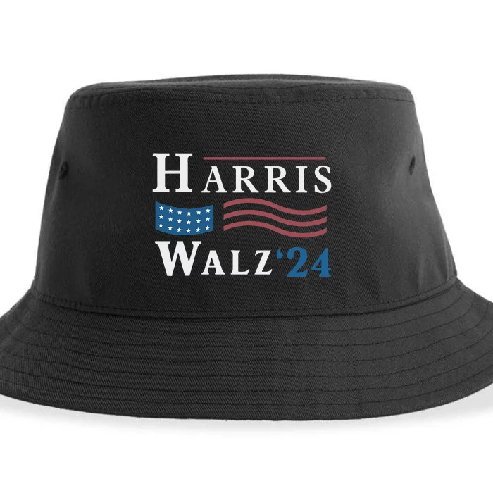 Harris Walz Waltz 2024 Vice President Vp Harris Tim Waltz Sustainable Bucket Hat