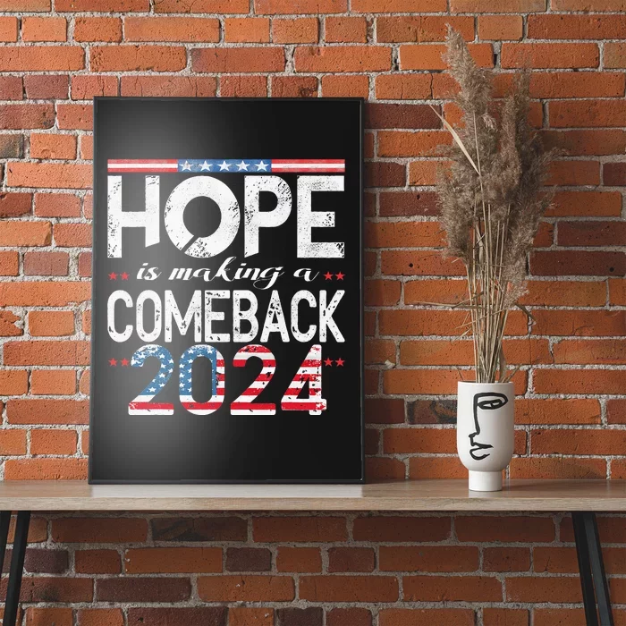 Harris Walz Waltz 2024 Hope Is Making A Comeback Election Poster