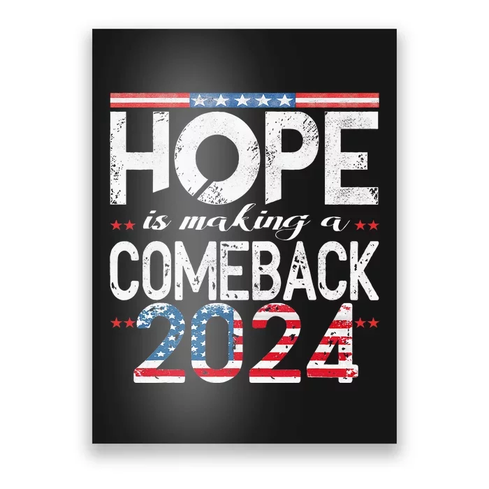 Harris Walz Waltz 2024 Hope Is Making A Comeback Election Poster