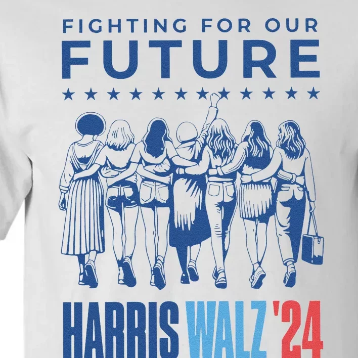 Harris Walz Waltz 2024 Harris Walz Future Button Election Gift Tall T-Shirt