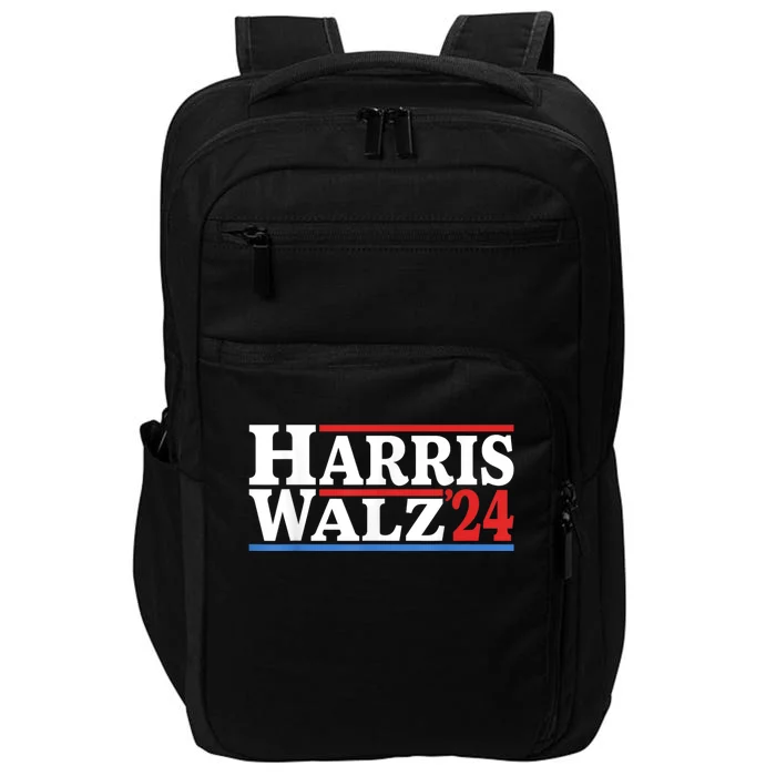 Harris Walz Waltz 2024 Vintage Style Kamala Harris Tim Walz Impact Tech Backpack