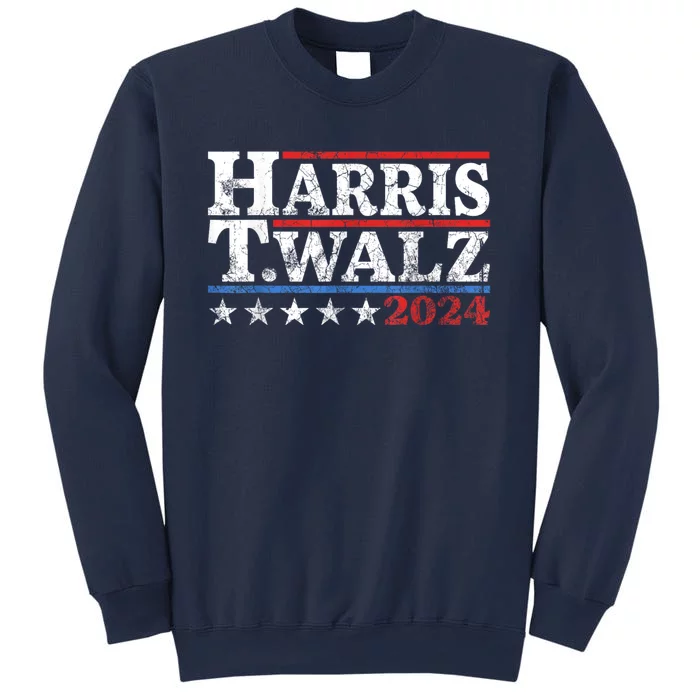 Harris Walz Waltz 2024 Vintage Style Kamala Harris Tim Walz Sweatshirt