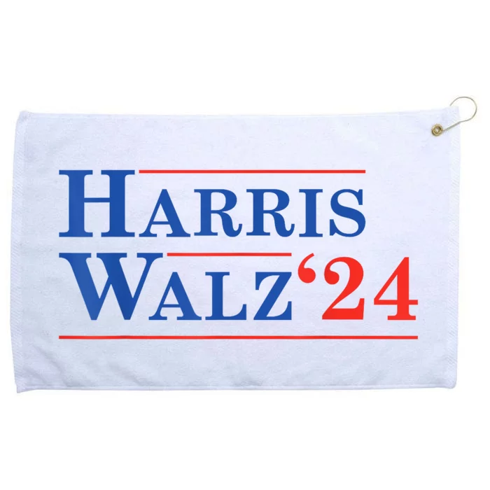 Harris Walz Waltz 2024 Vintage Style Kamala Harris Tim Walz Grommeted Golf Towel