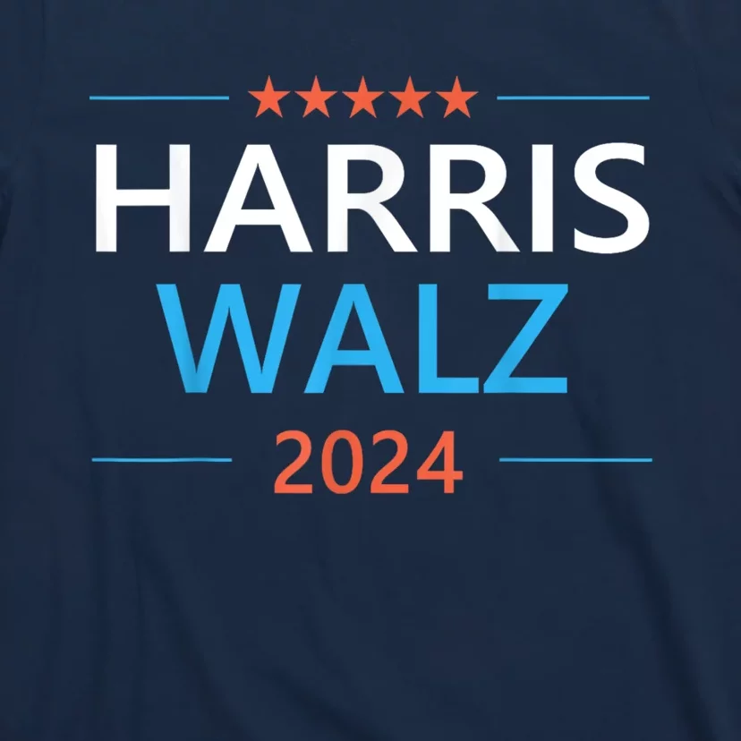 Harris Walz Waltz 2024 Vintage Style Kamala Harris Tim Walz T-Shirt