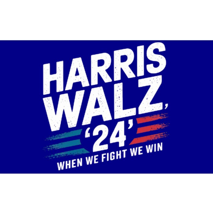 Harriswalz  When We Fight We Win Great Gift Bumper Sticker