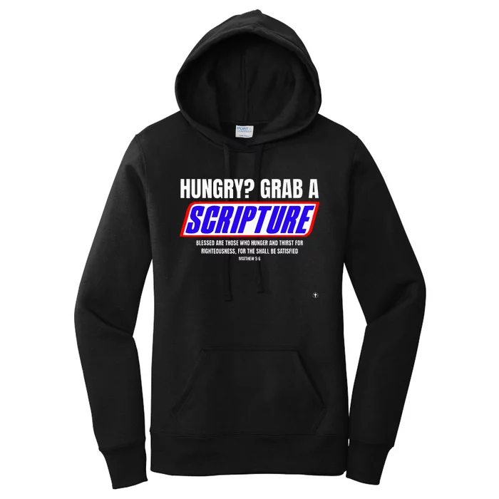 Hungry Why Wait Scriptures Blessed Are Those Who Hunger Women's Pullover Hoodie