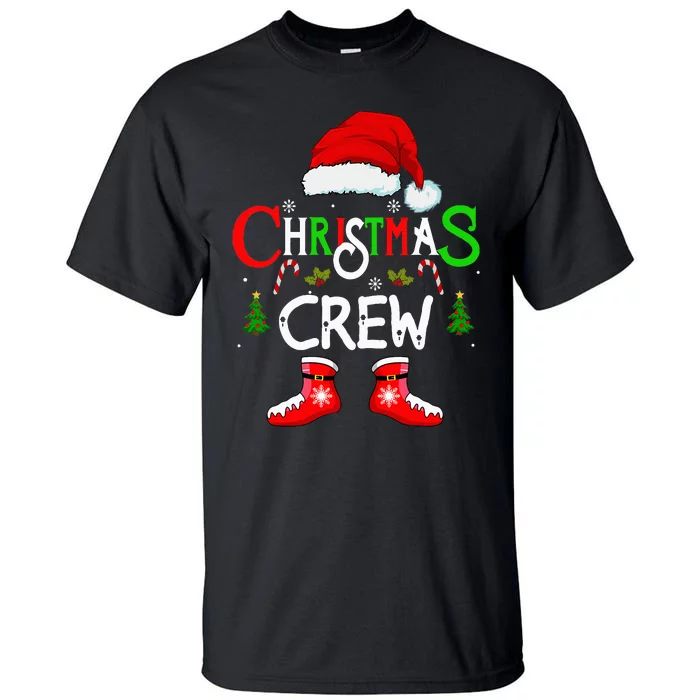 Hilarious Xmas Crew Pajamas for Festive Family Fun Tall T-Shirt