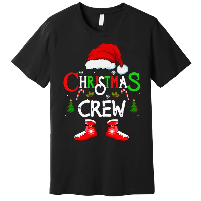 Hilarious Xmas Crew Pajamas for Festive Family Fun Premium T-Shirt